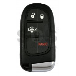 OEM Smart Key for Dodge Ram Buttons:3+1 / Frequency:433MHz / Transponder: PCF 7953 / Blade signature:CY24/SIP22 /  Keyless Go