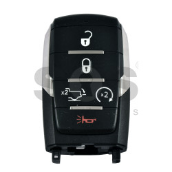OEM Smart Key for Dodge RAM LONGHORN 2019-2024 Buttons:4+1 / Frequency:434MHz / Transponder: PCF7939/HITAG AES / Part No : 68584157AA / Keyless Go / (Automatic Start)
