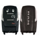 OEM Smart Key for Dodge RAM 2019-2024 Buttons:3+1 / Frequency:434MHz / Transponder: HITAG AES / Part No : 68575428AA / Keyless Go / (Automatic Start) OEM Smart Key for Dodge RAM 2019-2024 Buttons:3+1 / Frequency:434MHz / Transponder: HITAG AES / Part No : 68575428AA / Keyless Go / (Automatic Start)