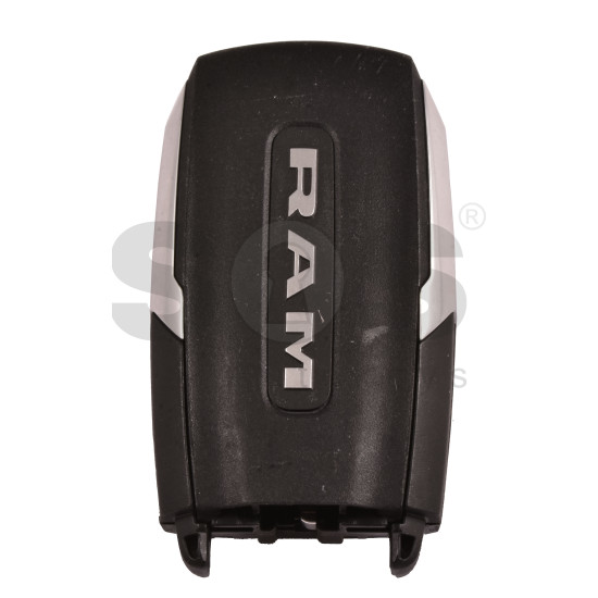 OEM Smart Key for Dodge RAM 2019-2024 Buttons:3+1 / Frequency:434MHz / Transponder: HITAG AES / Part No : 68575428AA / Keyless Go / (Automatic Start) OEM Smart Key for Dodge RAM 2019-2024 Buttons:3+1 / Frequency:434MHz / Transponder: HITAG AES / Part No : 68575428AA / Keyless Go / (Automatic Start)