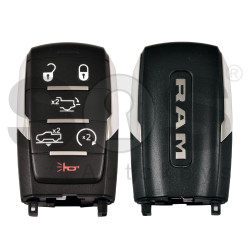 OEM Smart Key for Dodge RAM    2019-2024 Buttons:6/ Frequency:434MHz / Transponder: PCF7939/HITAG AES  / Part No : 68584156AA / Keyless Go / (Automatic Start)