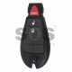 OEM Smart Key for Dodge Buttons:2+1 / Transponder:PCF 7941 / Frequency:433MHz / Blade signature:CY24 / Part No:56046707AG