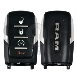 OEM Smart Key for Dodge RAM    2019-2024 Buttons:4/ Frequency:434MHz / Transponder: PCF7939/HITAG AES  /  / Keyless Go / (Automatic Start)