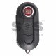 Flip Key for Fiat Doblo/Ducato Buttons:3 / Frequency:434MHz / Transponder:HITAG2/ID46/PCF7946 / Blade signature:SIP22 / Immobiliser System:Delphi BSI