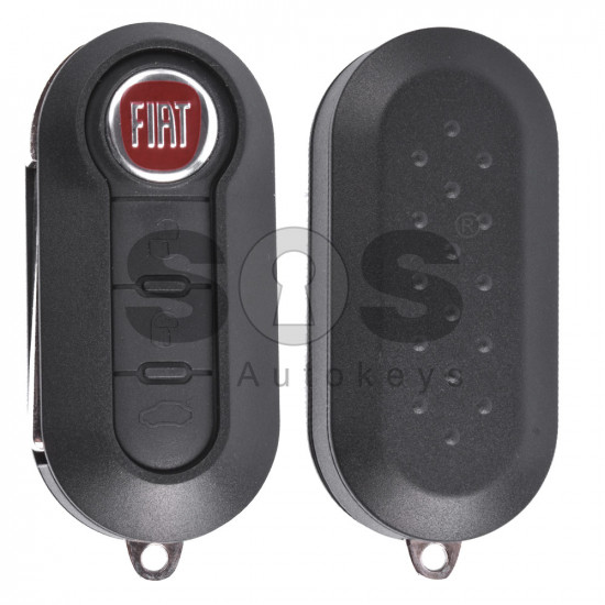 Flip Key for Fiat Doblo/Ducato Buttons:3 / Frequency:434MHz / Transponder:HITAG2/ID46/PCF7946 / Blade signature:SIP22 / Immobiliser System:Delphi BSI