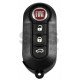  Flip Key for Fiat Buttons:3 / Frequency:433MHz / Transponder:HITAG2/ID46/PCF7946 / Blade signature:SIP22 / Immobiliser System:Delphi BSI