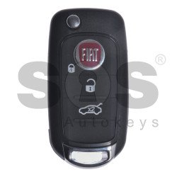 OEM Flip Key for Fiat 500/500X Buttons:3 / Frequency:434MHz / Transponder:Megamos 88/ AES / VIRGIN / Blade signature:SIP22 / Model: I6FA / Part. No: 71778806 / 6000626702 / AFTERMARKET SHELL