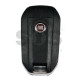 OEM  Flip Key for Fiat   Buttons:3 / Frequency:434MHz / Transponder:  NCF296/HITAG 128 BIT AES  / Part No : 98480942/98 480 942 80 