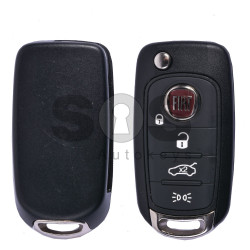 OEM  Flip Key for Fiat 500/500X Buttons:4 / Frequency:434MHz / Transponder:HITAG VIRGIN / Blade signature:SIP22