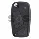 Flip Key for Fiat Linea Buttons:3 / Frequency:433MHz / Transponder:ID48 / Blade signature:SIP22 / Immobiliser System:Marelli BSI