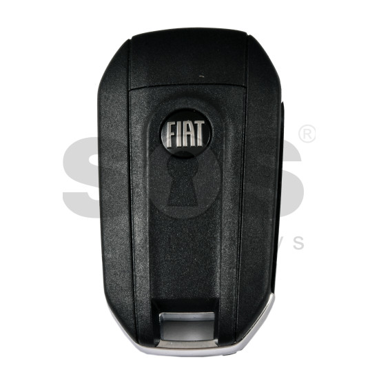 OEM  Flip Key for Fiat   Buttons:3 / Frequency:434MHz / Transponder:  NCF296/HITAG AES  / Part No : 9852923080/98 529 230 80