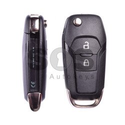 OEM Flip Key for Ford Mondeo 2014+ Buttons:2 / Frequency:434MHz / Transponder:HITAG Pro / Blade signature:HU101 / Part No. 5481521 / 096152-00927 / Newest