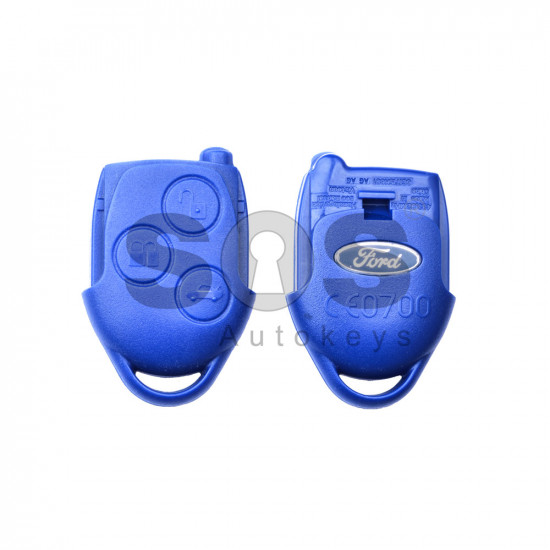 OEM Remote Key for Ford Buttons:3 / Frequency:433MHz / Transponder:ID63 / Blade signature:FO21 / Immobiliser System:Dashboard / Part No:6C1T15K601 AG / 1721051