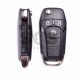 OEM Flip Key for Ford Buttons:3 / Frequency:868MHz / Transponder:HITAG Pro / Blade signature:HU101 / Part No:357141-00302 ( Automatic Start )