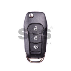 OEM Flip Key for Ford Fiesta/Focus Buttons:3 / Frequency:434MHz / Transponder: PCF7945/HITAG PRO / Blade signature:HU101 / Part No: H1BT-15K601-BA