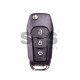 OEM Flip Key for Ford Buttons:3 / Frequency:434MHz / Transponder:HITAG Pro / Blade signature:HU101 / Part No: 2089152 / 092151-01765 / 089153-00860  