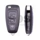 OEM Flip Key for Ford Buttons:3 / Frequency:433 MHz / Transponder:4D63 /Blade signature:HU101 / Immobiliser system:Dashboard  / Part No: AM5T 15K601 AD/174 3826/179 6434 