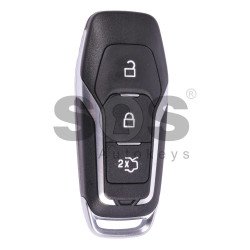 Smart  Key for Ford Buttons:3 / Frequency:434MHz / Transponder:HITAG-Pro / Blade signature:HU101 / Part No:DS7T-15K601-DB / 1941607 / Keyless Go