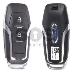 OEM Smart Key for Ford Buttons:2 / Frequency:434MHz / Transponder:HITAG-Pro / Blade signature:HU101 / Part No FL3T-15K601-FA / Keyless Go  