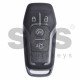 OEM Smart Key for Ford Buttons:4 / Frequency:434MHz / Transponder: HITAG Pro / Blade signature: HU101 / Part No: DS7T-15K601-EH / Keyless Go ( Automatic Start )