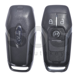 OEM Smart Key for Ford Buttons:3 / Frequency: 434MHz / Transponder: HITAG Pro / Blade signature: HU101 / Part No: GB5T-15K601-EA / Keyless Go ( Automatic Start )