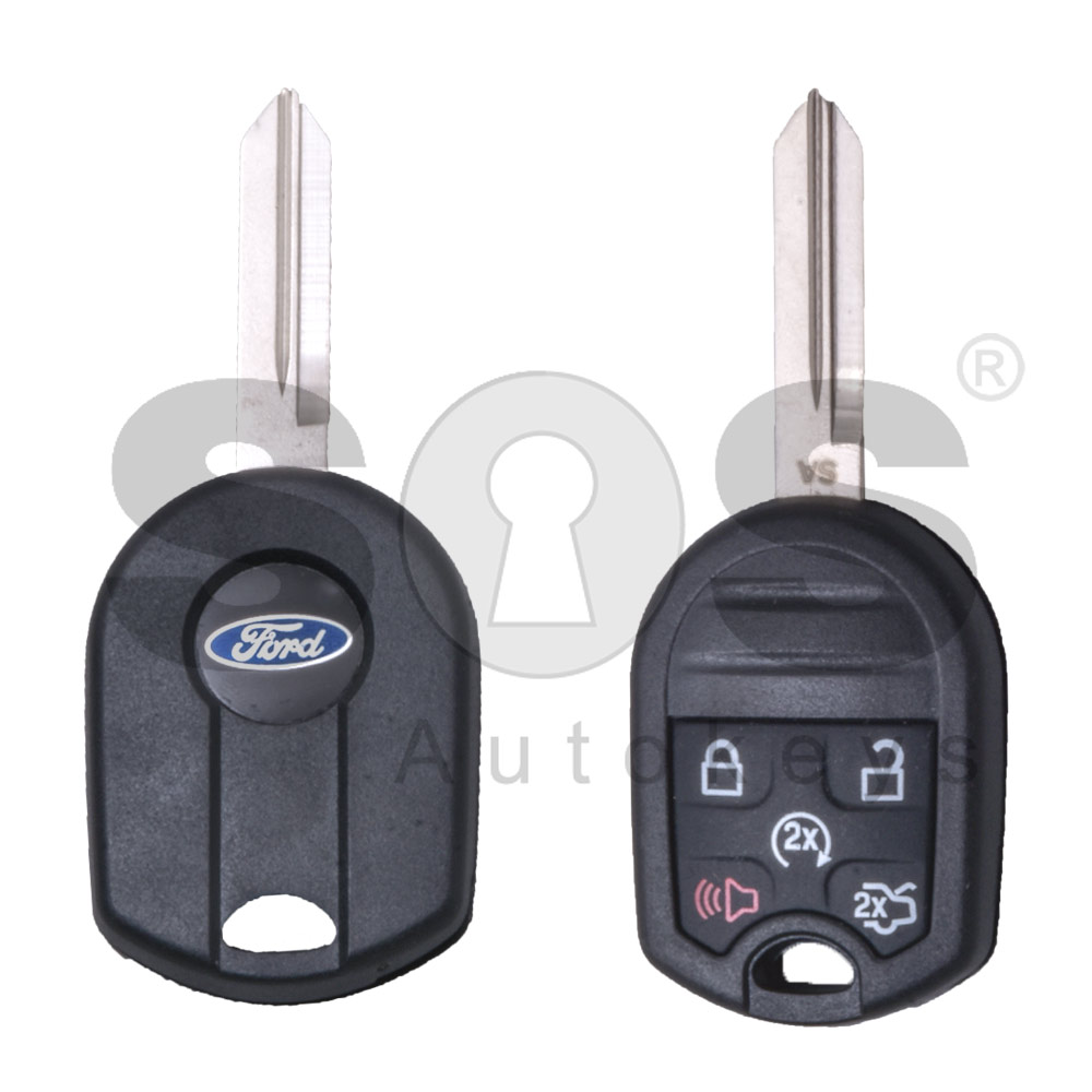 Ford Key Fob Replacement - Keyless Entry Remote With 80 Bit Key For Mustang & Other Models