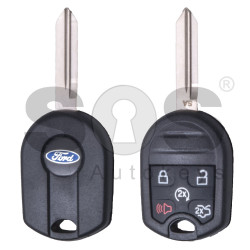 Regular Key for Ford Mustang Buttons:4+1P / Frequency: 315MHz / Transponder: Texas Crypto 40/80 bits ID 6D - 63 / Blade signature: FO24/ CY24 / (Automatic start)