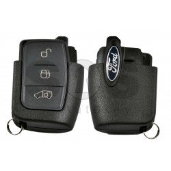 OEM Flip Key for Ford Buttons:3 / Frequency:434MHz / Transponder:4D60/63 / Blade signature:HU101/FO21 / Immobiliser System:Dashboard / Part No:ET76-15K601AB/ Remote only 