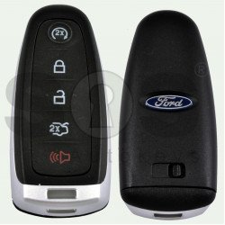 Smart Key for Ford Buttons:4+1 / Frequency: 433MHz / Transponder: PCF 7945 / 7953 / Part. No: GV4T-15K601-AA / KEYLESS GO