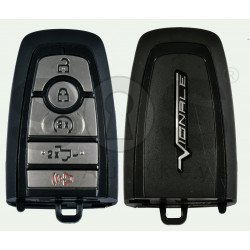 OEM Smart Key For Ford F150 Vignale  Buttons:4+1 / Frequency:902MHz / Transponder:HITAG PRO / Blade signature:HU101 / Part No:HS7T-15K601-BB / Keyless GO ( Automatic Start )