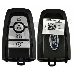 OEM Smart Key For Ford Buttons:4 / Frequency:434MHz / Transponder:HITAG PRO / Blade signature:HU101 / Part No: MX6T-15K601-DA / Keyless GO