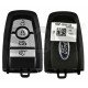 OEM Smart Key For Ford Buttons:4 / Frequency:434MHz / Transponder:HITAG PRO / Blade signature:HU101 / Part No: MX6T-15K601-DA / Keyless GO