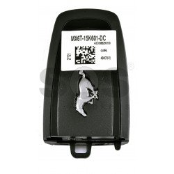 OEM Smart Key For Ford Mustang Buttons:4 / Frequency:434MHz / Transponder:HITAG PRO / Blade signature:HU101 / Part No: MX6T-15K601-DC / Keyless GO