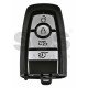 OEM Smart Key For Ford Mustang Buttons:4 / Frequency:434MHz / Transponder:HITAG PRO / Blade signature:HU101 / Part No: MX6T-15K601-DC / Keyless GO