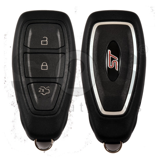 OEM Smart Key for Ford ST Tuning  Buttons:3 / Frequency:434MHz / Transponder: HITAG PRO/ Blade signature:HU101 / Part No:1KBT-15K601-AE / KEYLESS GO