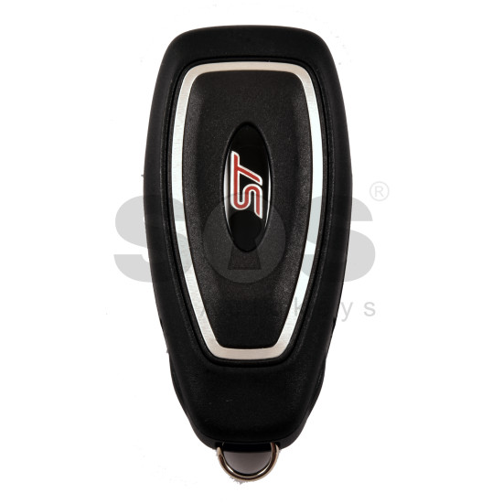 OEM Smart Key for Ford ST Tuning  Buttons:3 / Frequency:434MHz / Transponder: HITAG PRO/ Blade signature:HU101 / Part No:1KBT-15K601-AE / KEYLESS GO