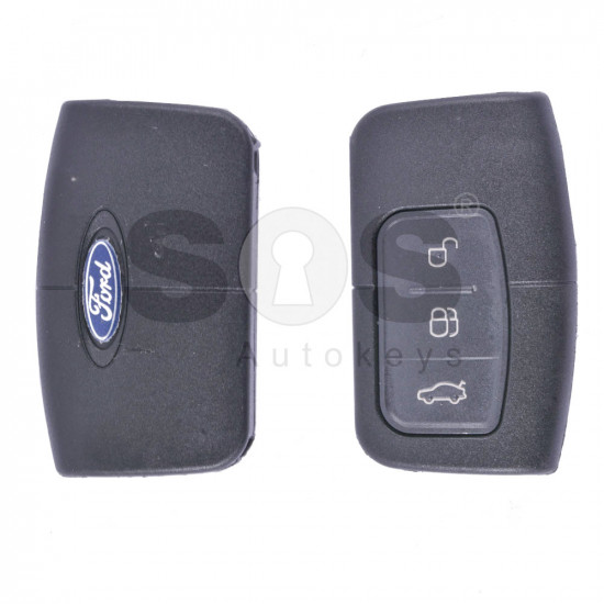  Smart Key for Ford Mondeo/Kuga Buttons:3 / Frequency:434MHz / Transponder:4D63 80-Bit / Blade signature:HU101 / Immobiliser System:Dashboard / Part No:1698112 / OC24 01 3M5T-DC / Keyless Go