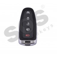 OEM Smart Key for Ford Explorer/Edge/Escape/Taurus/Expedition 2011+ / Buttons:4+1 / Frequency: 315MHz / Transponder: PCF 7945 / 7953 / Part No: 5921286 / KEYLESS GO