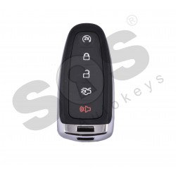 OEM Smart Key for Ford Explorer/Edge/Escape/Taurus/Expedition 2011+ / Buttons:4+1 / Frequency: 315MHz / Transponder: PCF 7945 / 7953 / Part No: 5921286 / KEYLESS GO