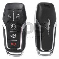 OEM Smart Key for Ford Mustang Buttons:4+1 / Frequency:902MHz / Transponder:HITAG Pro / Blade signature:HU101 / Part No:FR3T-15K601-CC / Keyless Go ( Automatic Start ) 