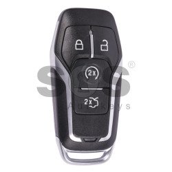 OEM Smart Key for Ford Buttons:4 / Frequency:868MHz / Transponder:HITAG Pro / Blade signature:HU101 / Part No:DS7T-15K601-GL / Keyless Go ( Automatic Start )