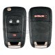 OEM Flip Key for GMC  TERRAIN 2010-2019 Buttons:2+1 / Frequency:434MHz / Transponder: PCF7941E/HITAG2 / Part No : GM22993706	
