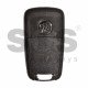 OEM Flip Key for Buick (GM) / Buttons:4 / Frequency: 315MHz / Blade signature: HU100 / Immobiliser System: BCM / Part No: 13500227