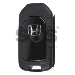 OEM Flip Key for Honda CR-V Buttons:2 / Frequency:433MHz / Transponder:HITAG 3 / Blade signature:HON66 / FCC ID:HLIK6-3T
