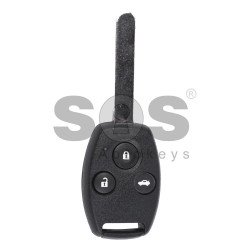 Regular Key for Honda Accord Buttons:3 / Frequency:433MHz / Transponder:ID 7941 / Blade signature:HON66 / Part No:35111-SEA-309 / Manufacturer:Witte