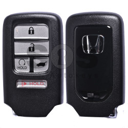 OEM Smart Key for Honda PILOT/CRV Buttons:4+1 / Frequency:433MHz / Transponder:HITAG 128-Bit AES Honda / Blade signature:HON66 / Part No:72147-TG7-M1 / Keyless Go ( Automatic Start ) 