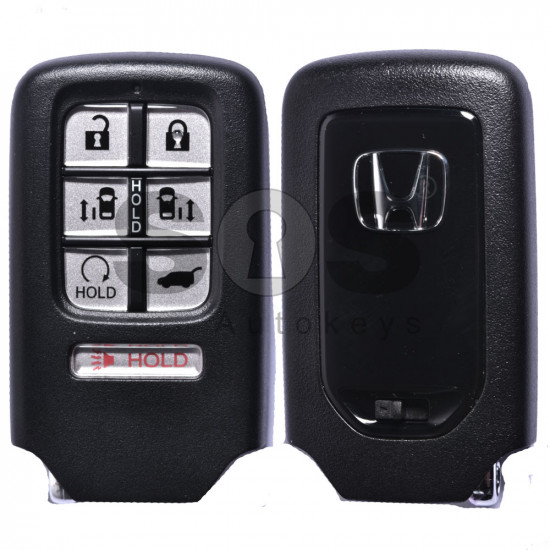 OEM Smart Key for Honda ODISSEY Buttons:6+1 / Frequency:433MHz / Transponder:HITAG 128-Bit AES Honda / Blade signature:HON66 / Part No:72147-THR-A11 / Keyless Go ( Automatic Start ) 