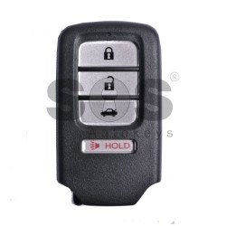 OEM Smart Key for Honda ACCORD Buttons:3+1 / Frequency:433MHz / Transponder:HITAG 128-Bit AES Honda / Blade signature:HON66 / Part No:72147-T2G-A61 / Keyless Go
