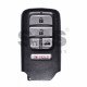 OEM Smart Key for Honda CIVIC Buttons:4+1 / Frequency:433MHz / Transponder:HITAG 128-Bit AES Honda / Blade signature:HON66 / Part No:72147-TBA-A111-M1 / Keyless Go ( Automatic Start ) 