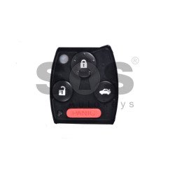 Regular Key for Honda CR-V / FIT  Buttons:3+1 / Frequency:315MHz / Blade signature:HON66